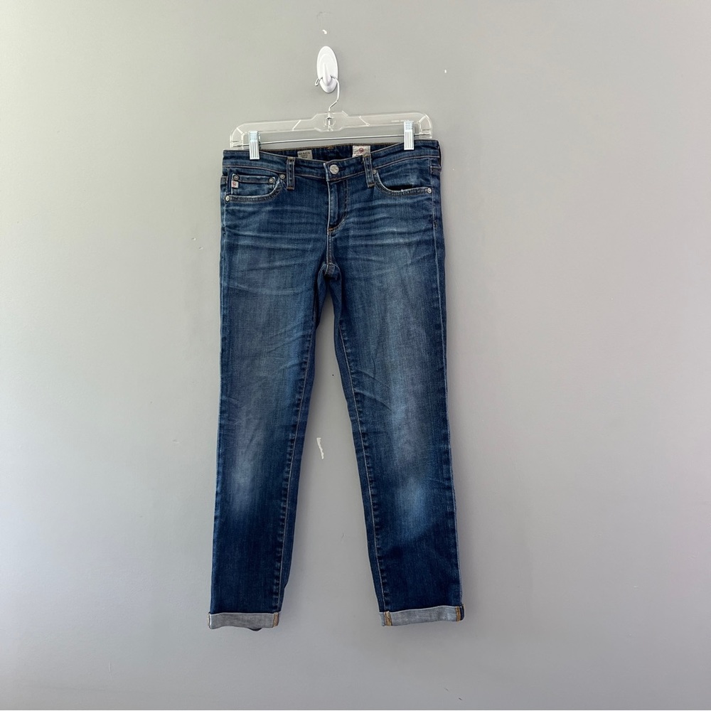 Ag Adriano Goldschmied Women’s Skinny Jeans - Dark Blue Wash